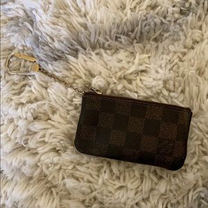LV mini wallet or keychain with box and bag